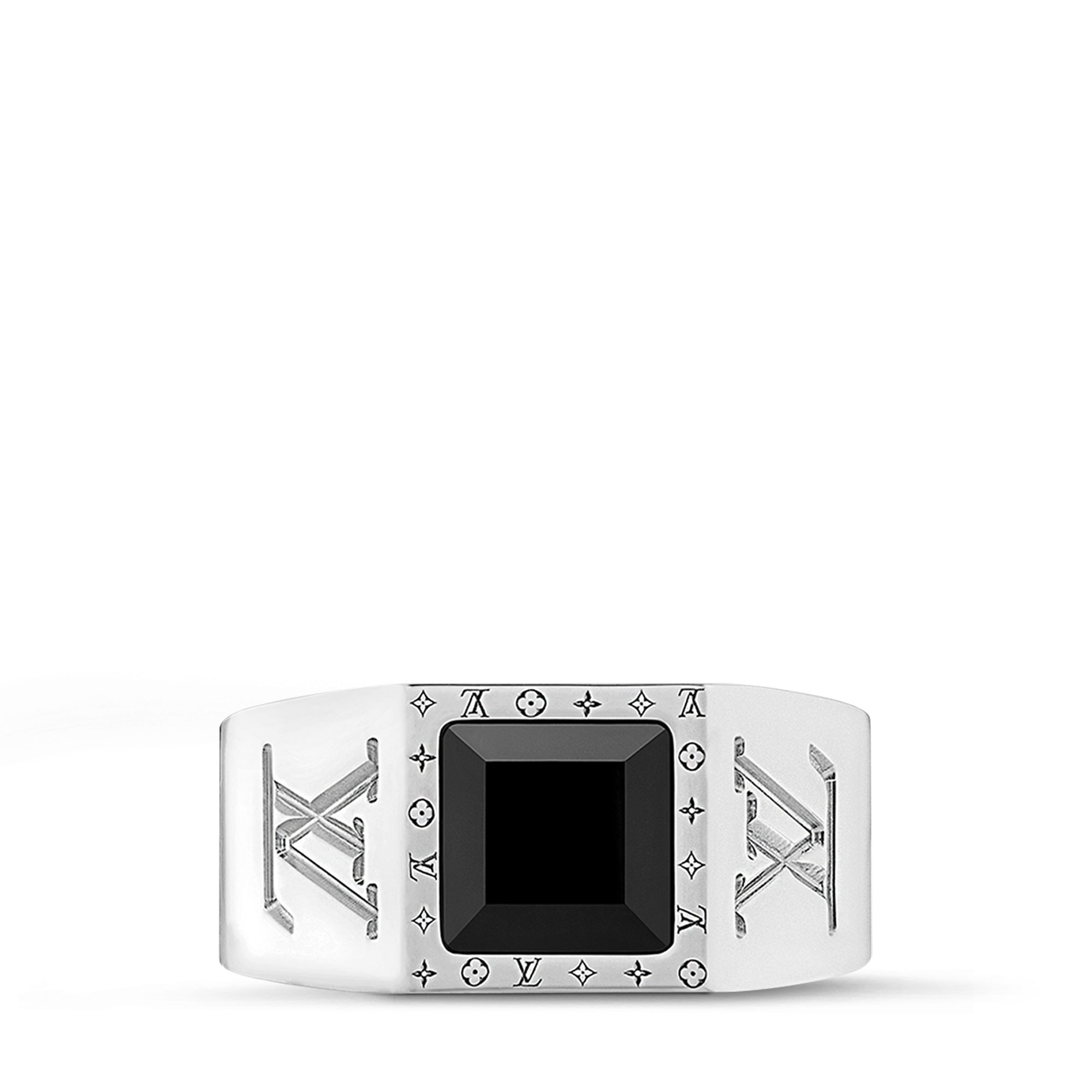 Nhẫn LV Onyx Signet  . in Đồ Nam