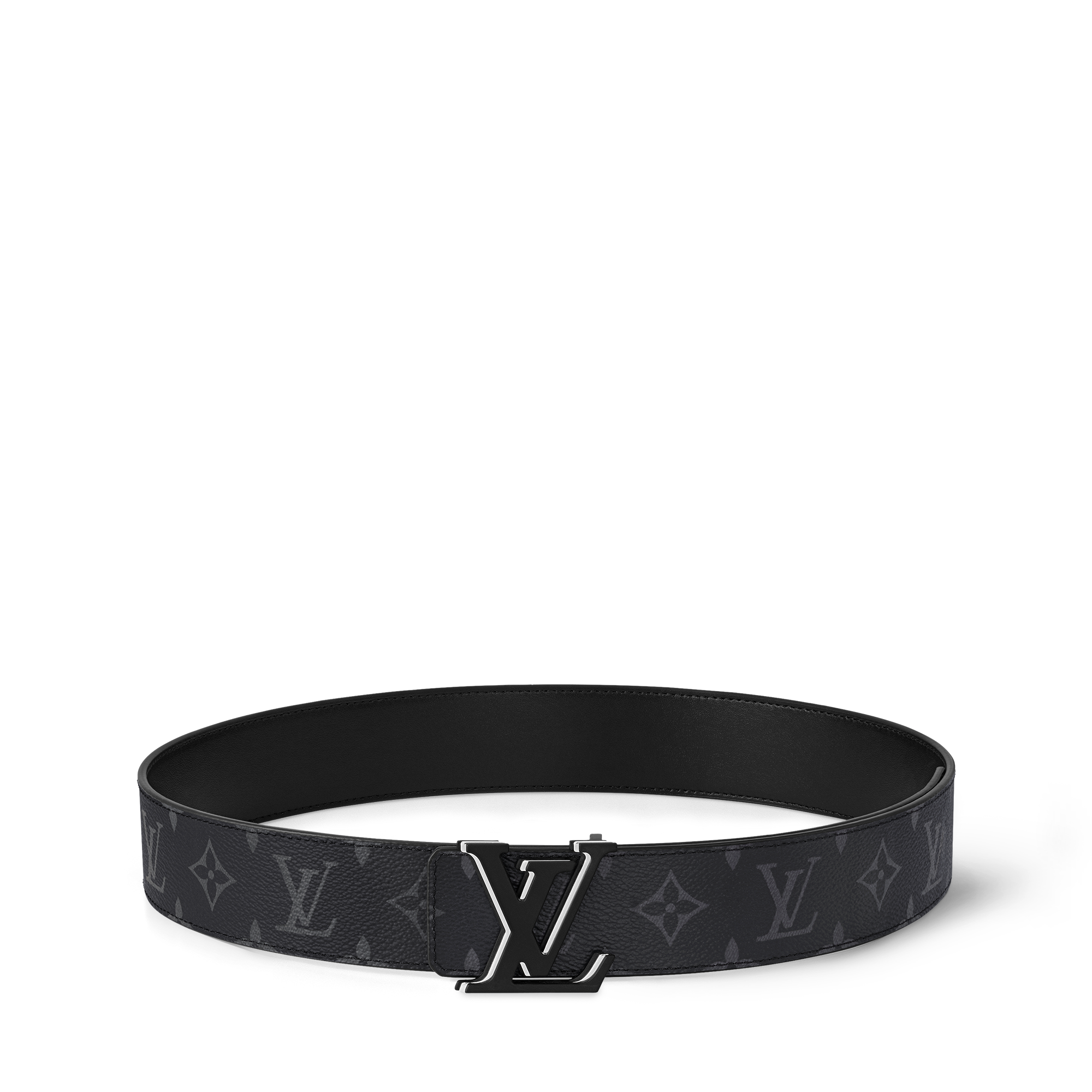 Thắt Lưng Hai Mặt LV Optic 40MM Monogram Eclipse in Đồ Nam