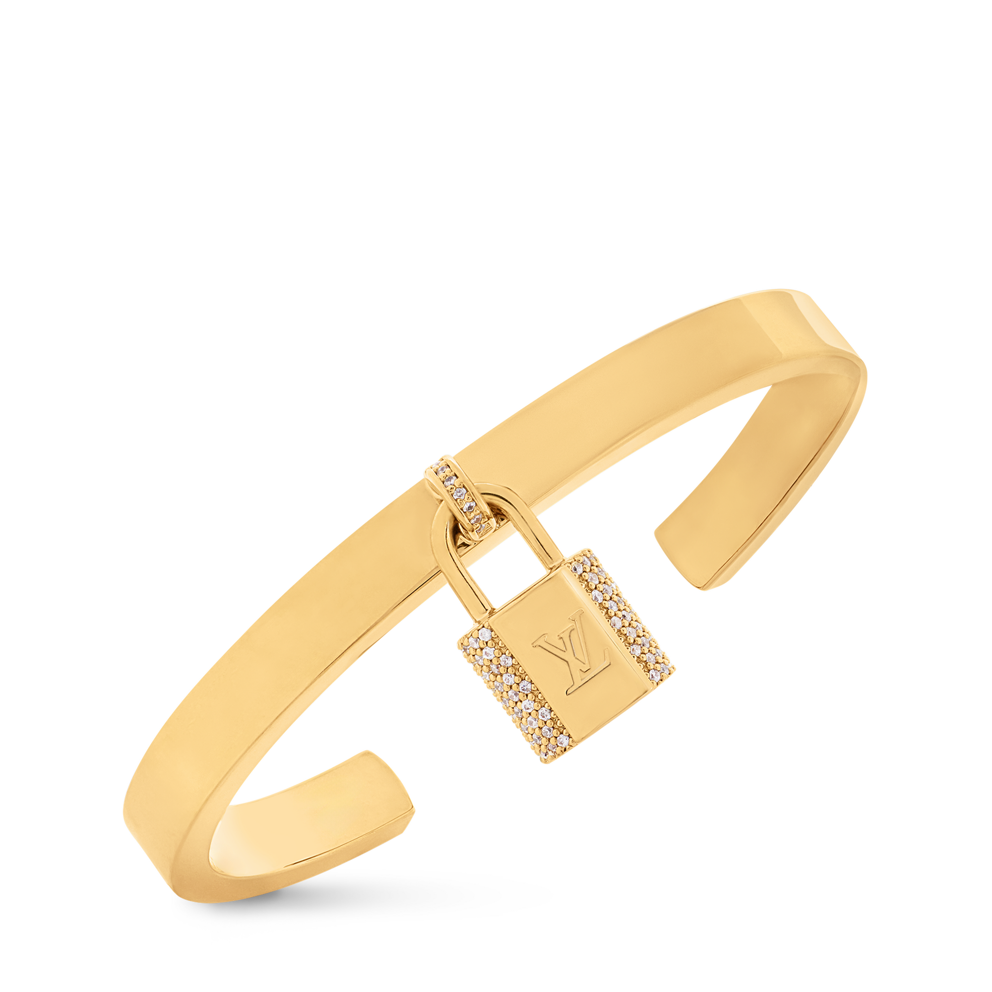 Vòng Tay LV Padlock . in Đồ Nữ