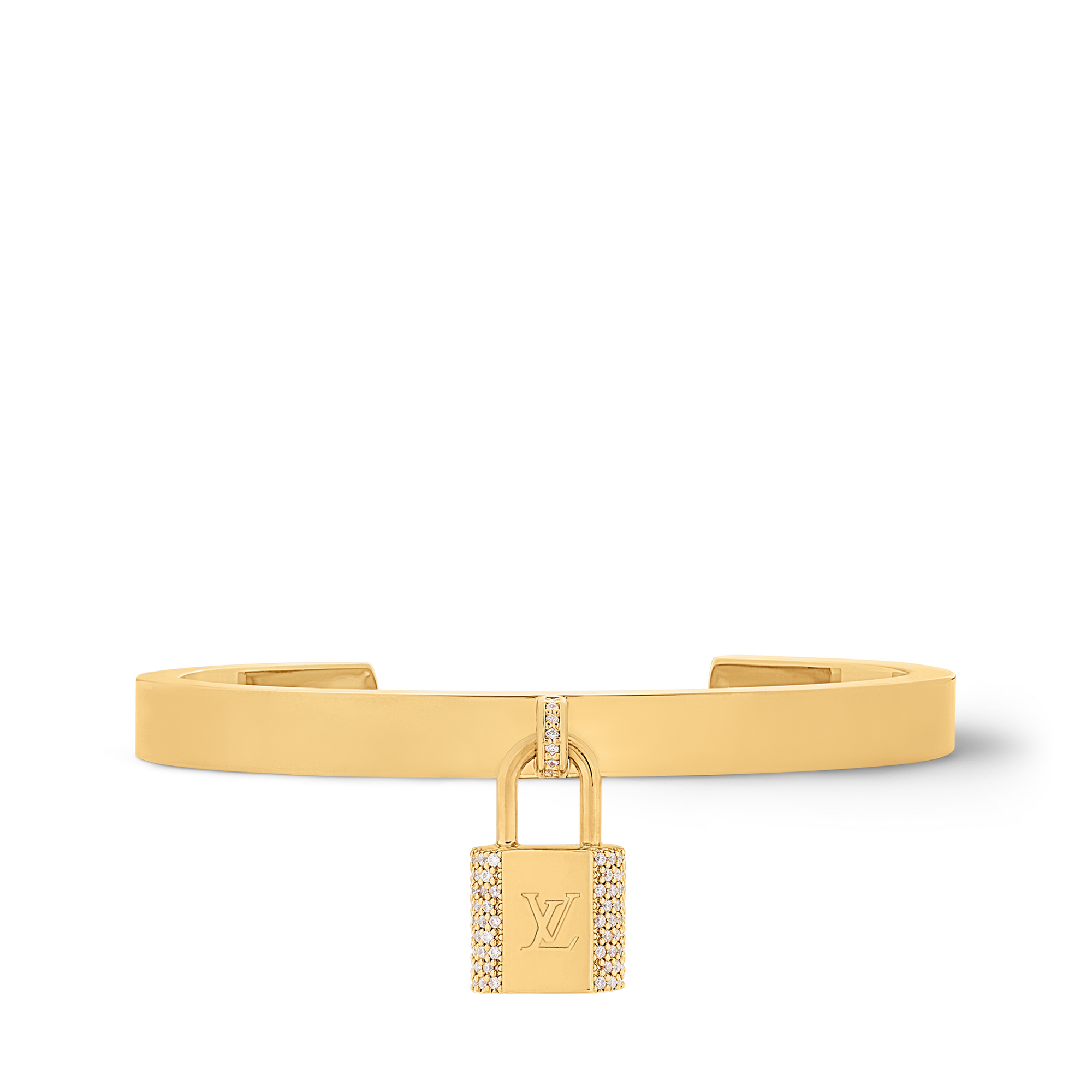 Vòng Tay LV Padlock . in Đồ Nữ