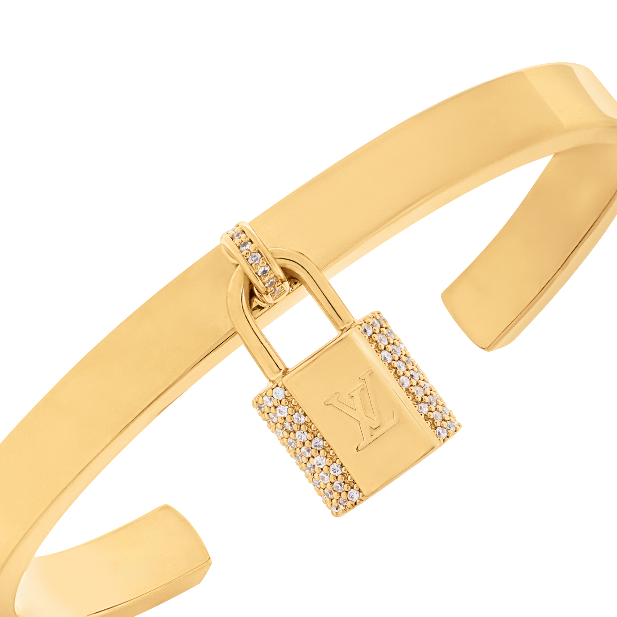 Vòng Tay LV Padlock . in Đồ Nữ