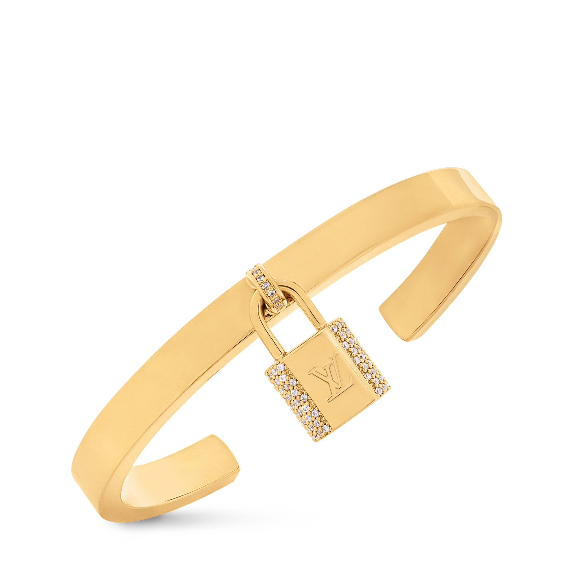 Vòng Tay LV Padlock . in Đồ Nữ
