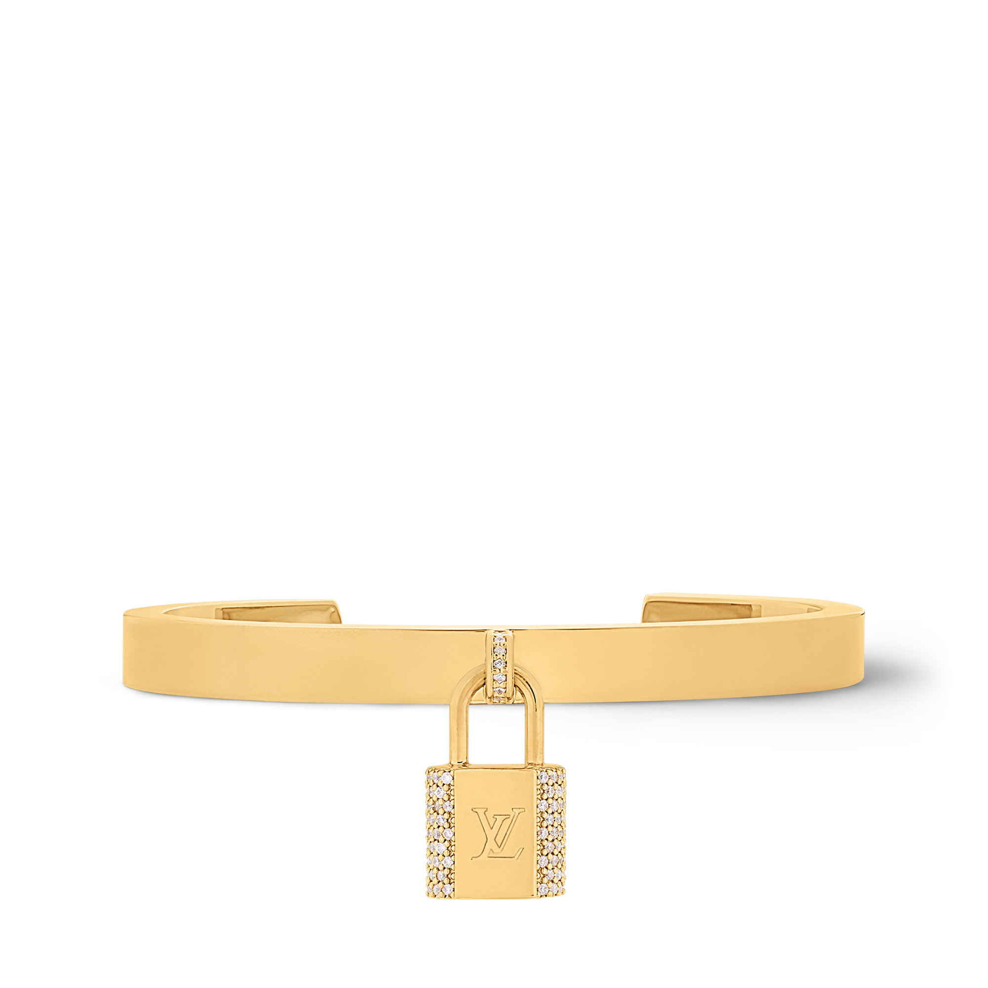 Vòng Tay LV Padlock . in Đồ Nữ