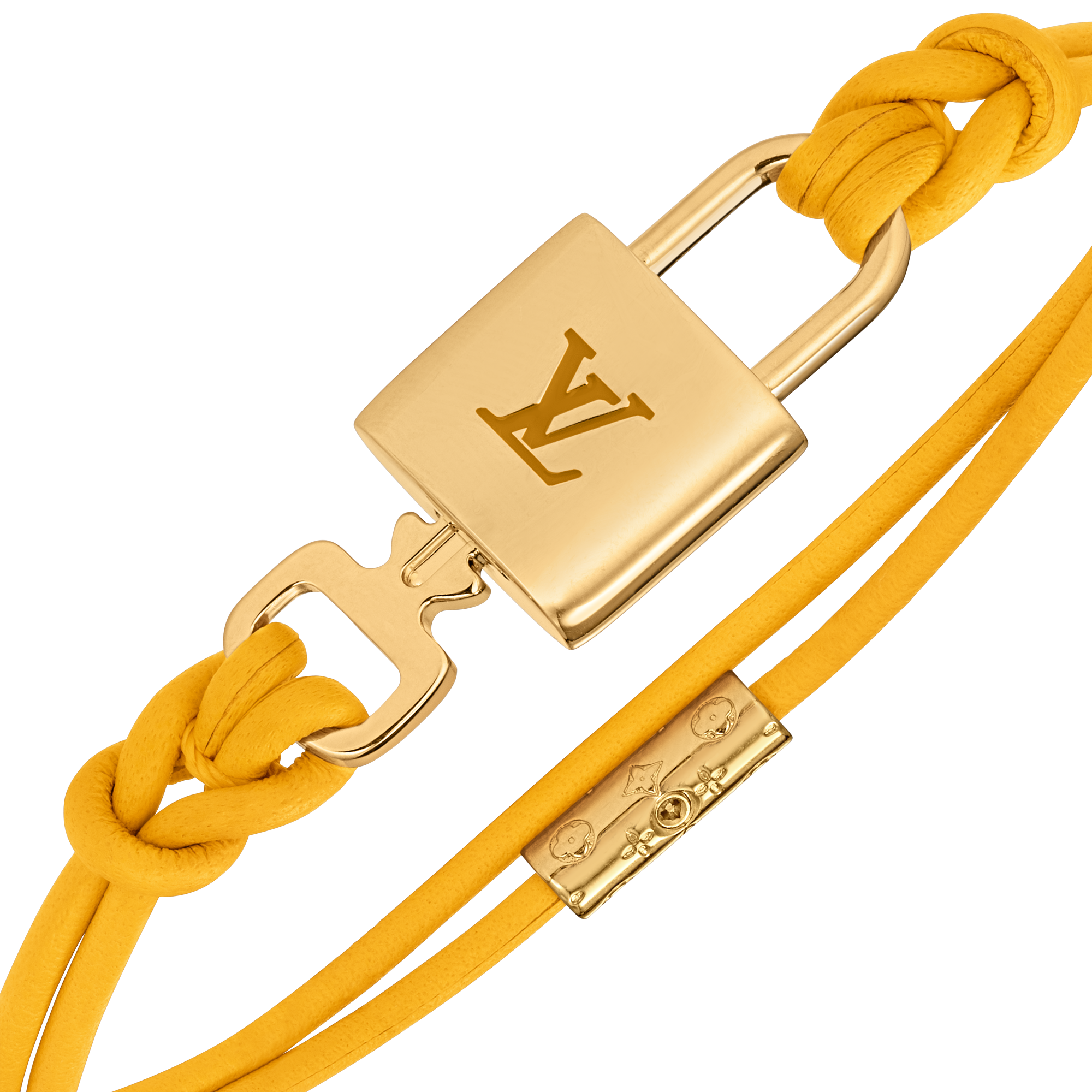 Vòng Tay LV Padlock Các loại da khác in Đồ Nữ