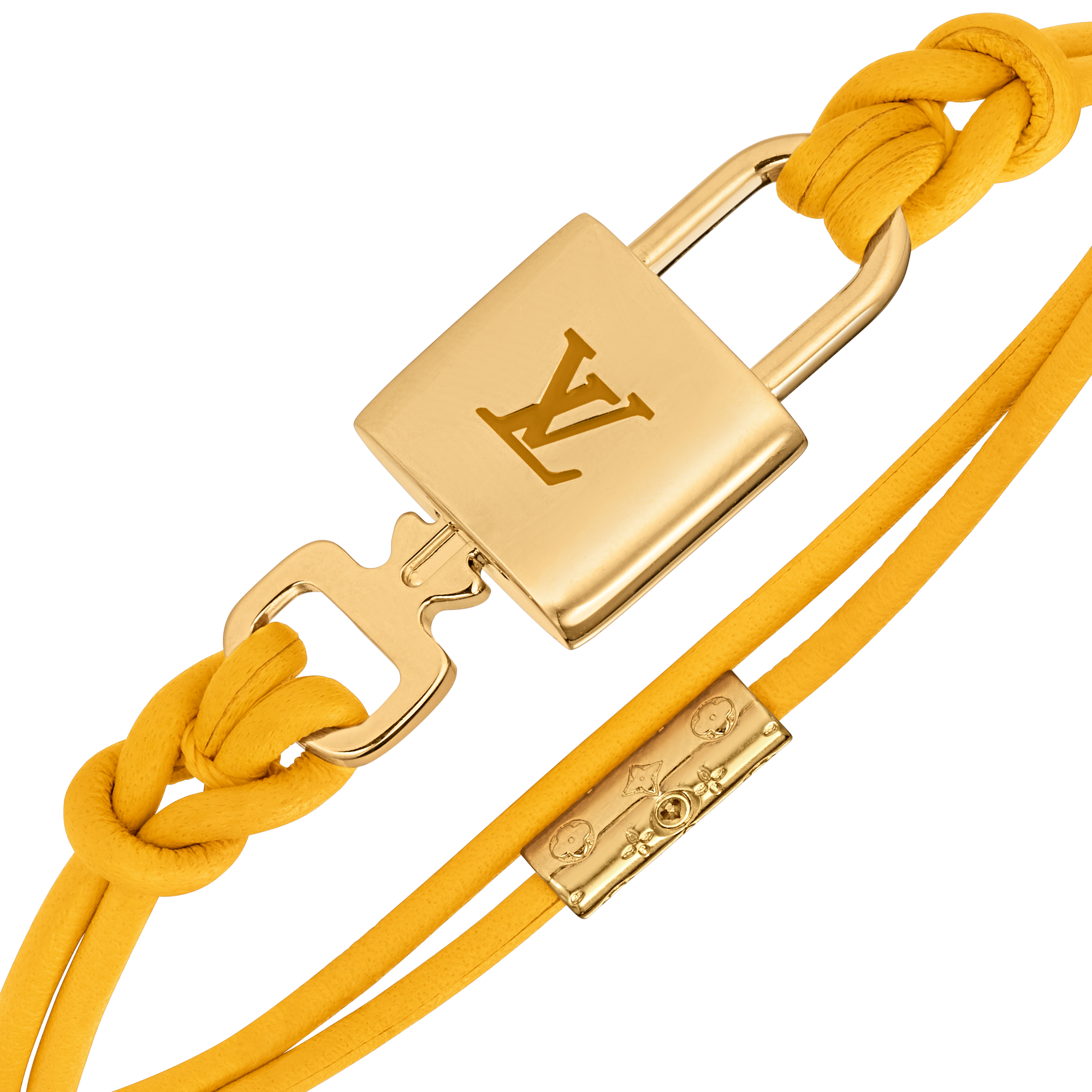 Vòng Tay LV Padlock Các loại da khác in Đồ Nữ