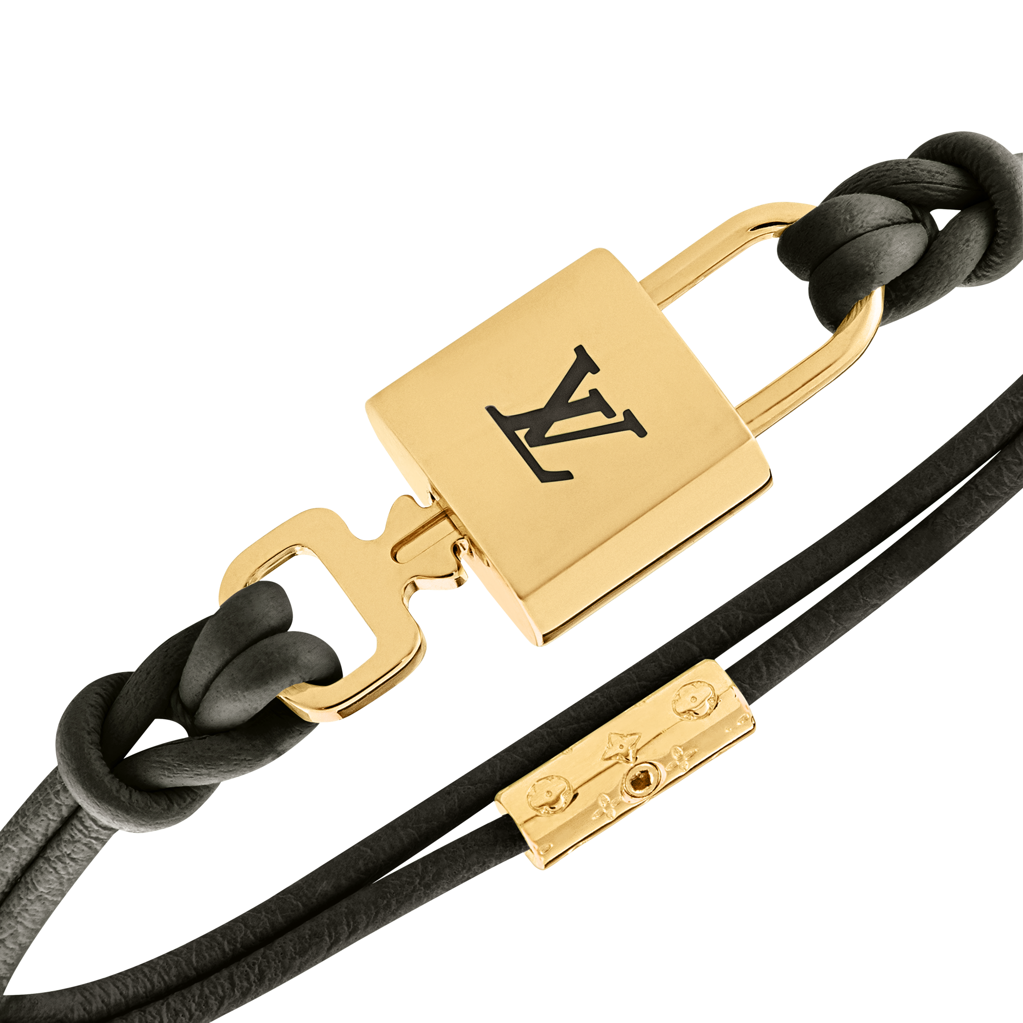 Vòng Tay LV Padlock Các loại da khác in Đồ Nữ