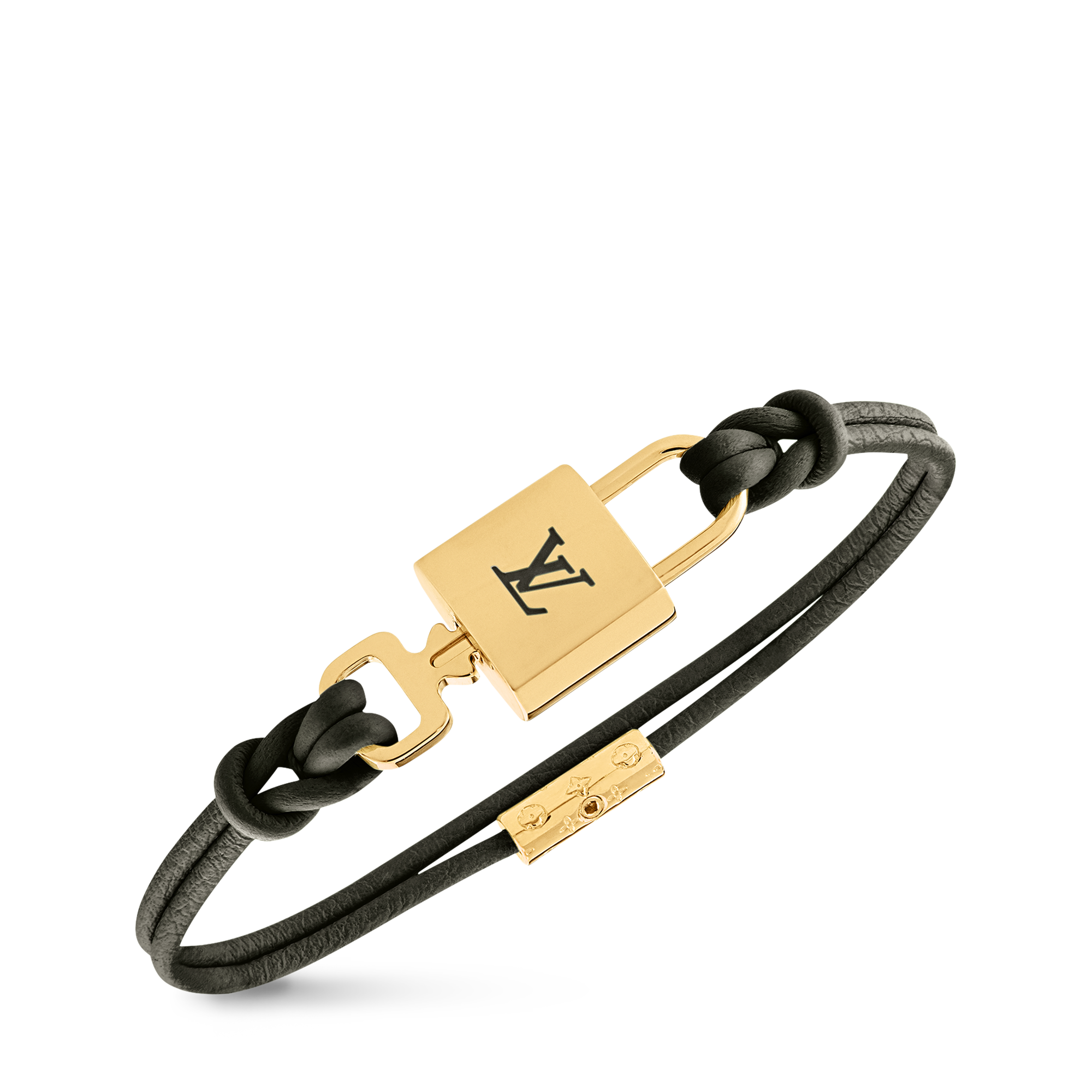 Vòng Tay LV Padlock Các loại da khác in Đồ Nữ