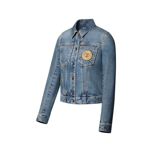 Áo Khoác Denim in Đồ Nữ's Trang phục Áo khoác ngoài collections by Louis Vuitton (Thu phóng sản phẩm)