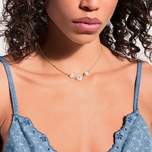 Vòng Cổ LV Pearly Confetti . in Đồ Nữ's Trang sức thời trang Vòng cổ collections by Louis Vuitton (Thu phóng sản phẩm)