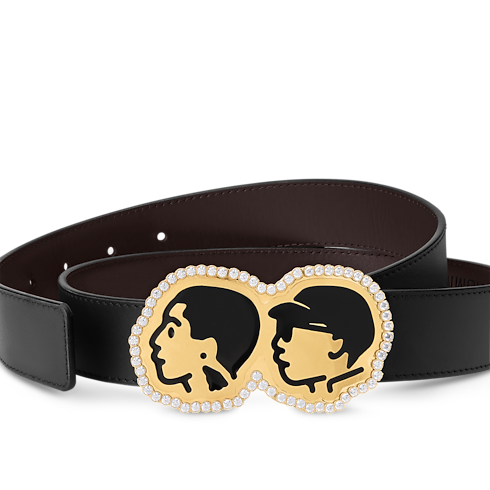 Thắt Lưng Hai Mặt LV Phriendship 32MM in Đồ Nam's Phụ kiện Thắt lưng collections by Louis Vuitton (Thu phóng sản phẩm)