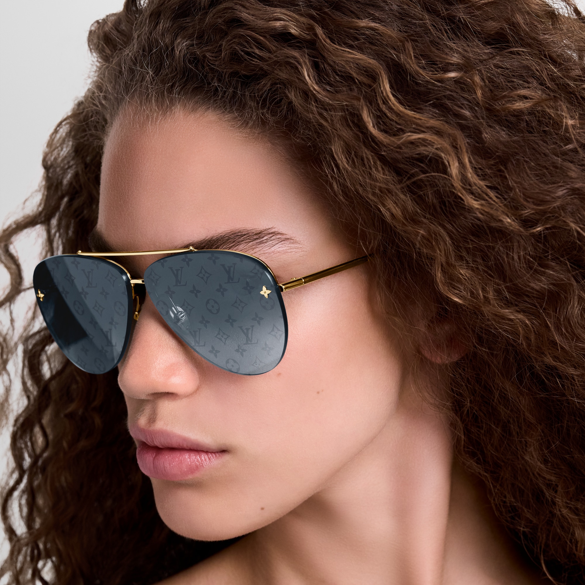 Mắt Kính LV Edge . in Đồ Nữ