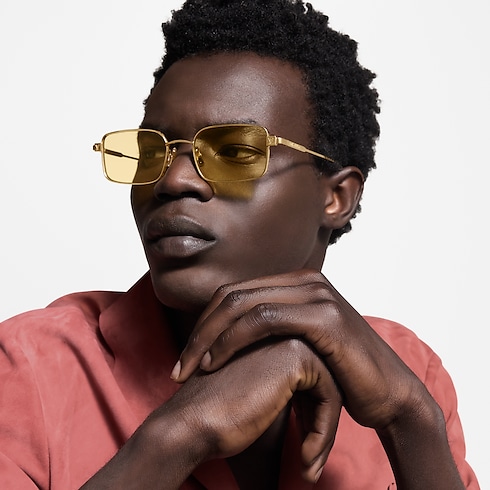 Mắt Kính Dáng Vuông LV Pure . in Đồ Nam's Phụ kiện Mắt kính collections by Louis Vuitton (Thu phóng sản phẩm)