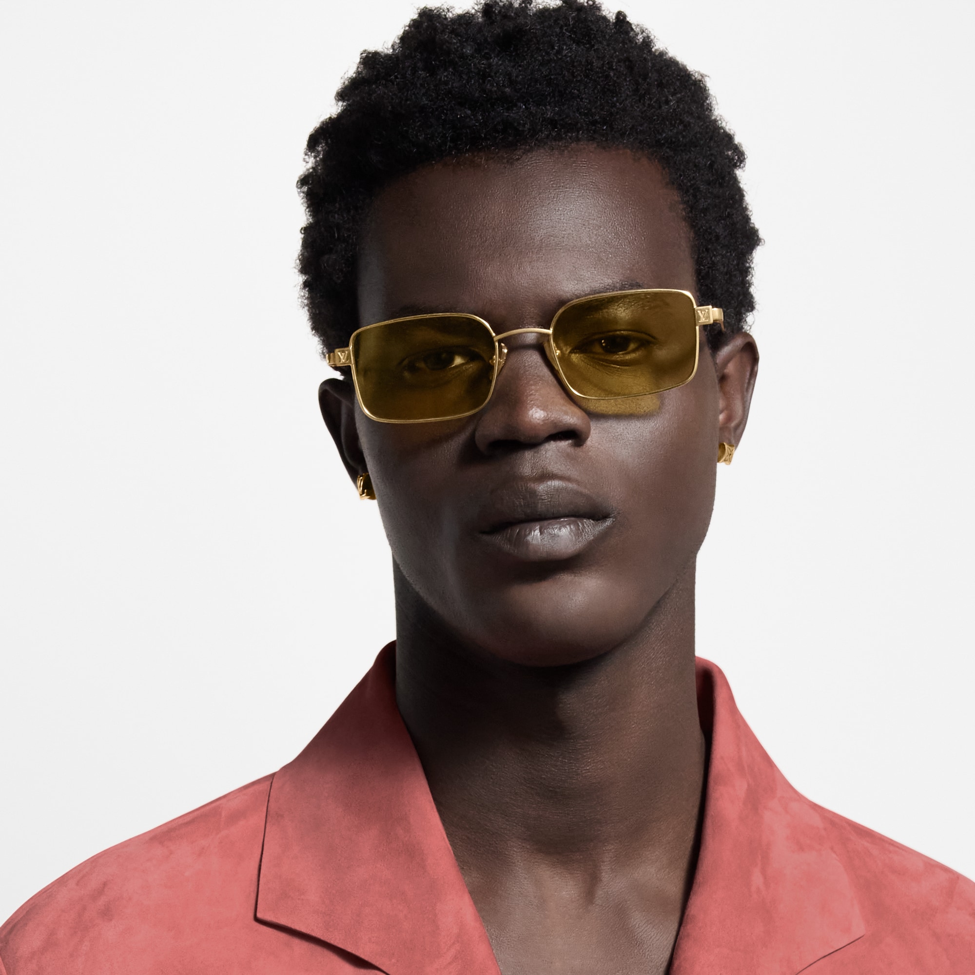 Mắt Kính Dáng Vuông LV Pure . in Đồ Nam