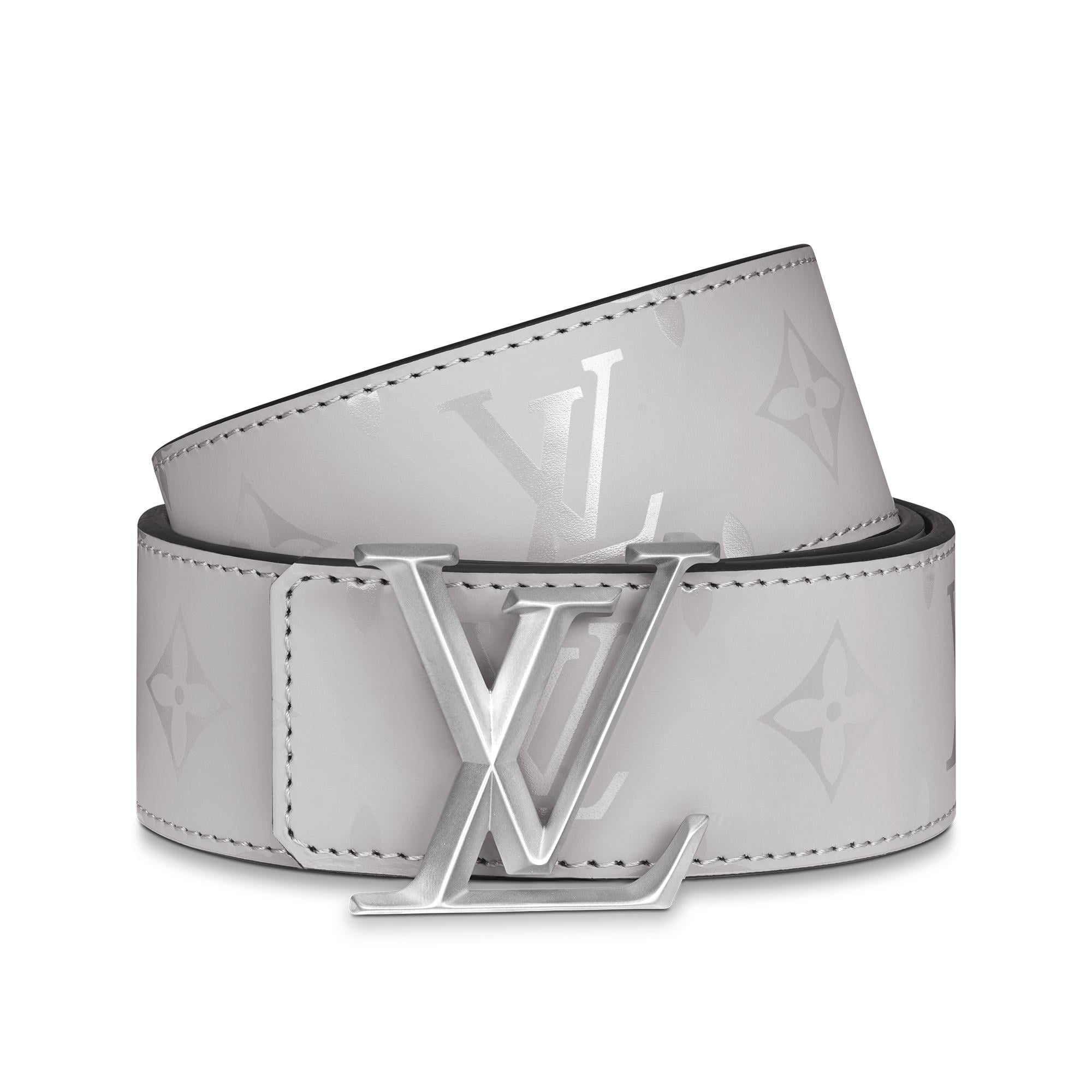 Thắt Lưng Hai Mặt LV Pyramide 40MM Các loại da khác in Đồ Nam