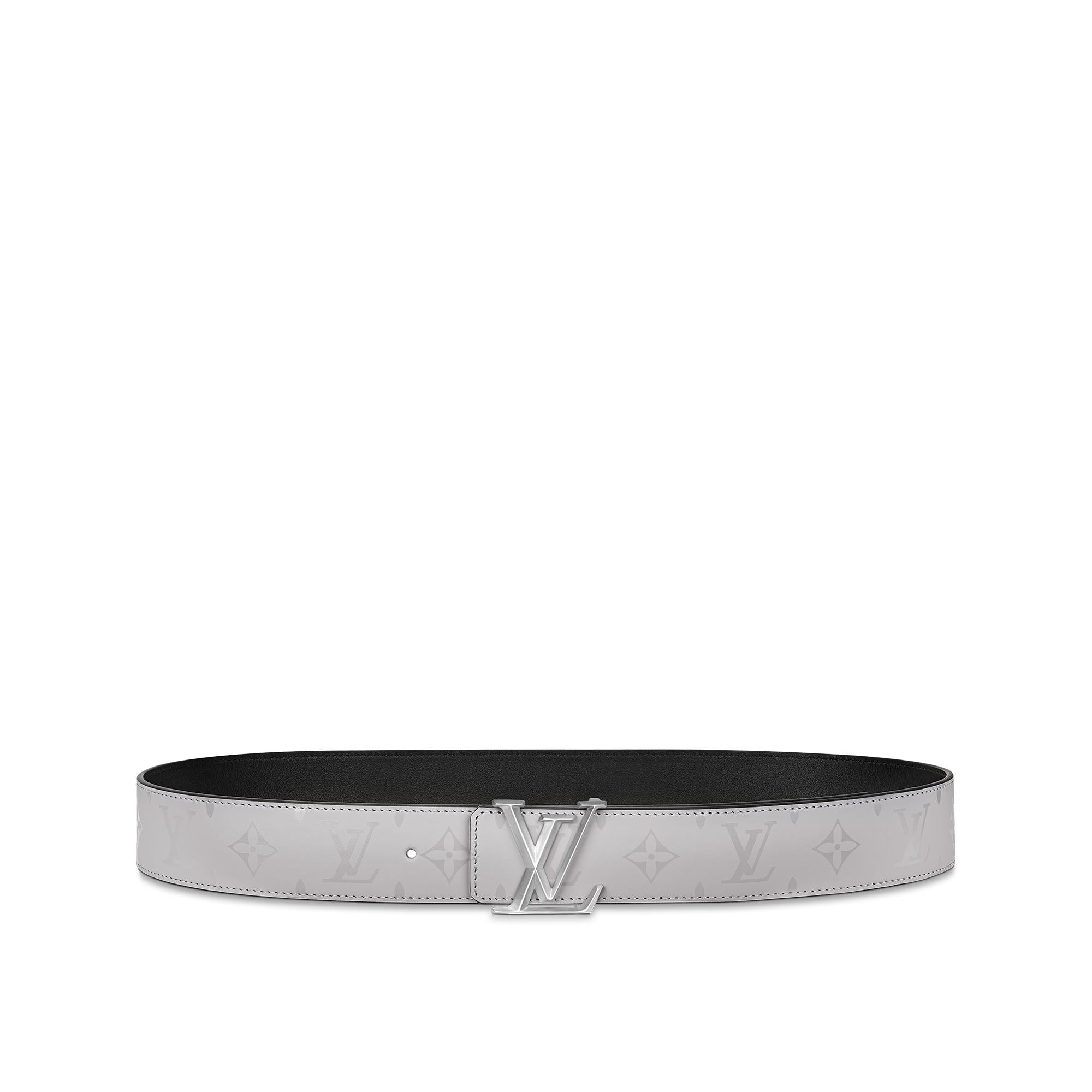 Thắt Lưng Hai Mặt LV Pyramide 40MM Các loại da khác in Đồ Nam