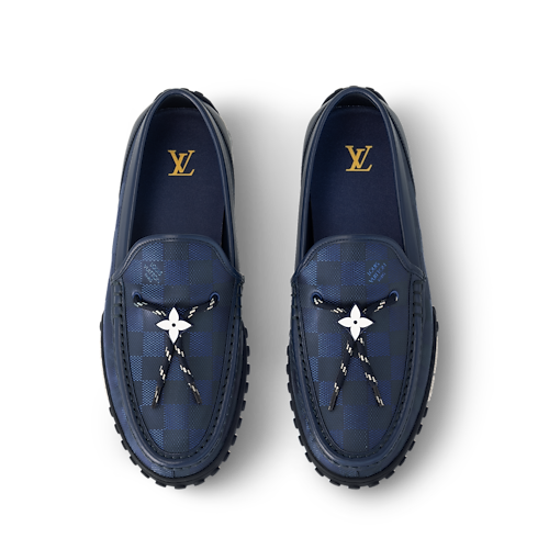 Giày LV Racer Mocassin in Đồ Nam's Giày Giày lười và Giày Moccasin collections by Louis Vuitton (Thu phóng sản phẩm)