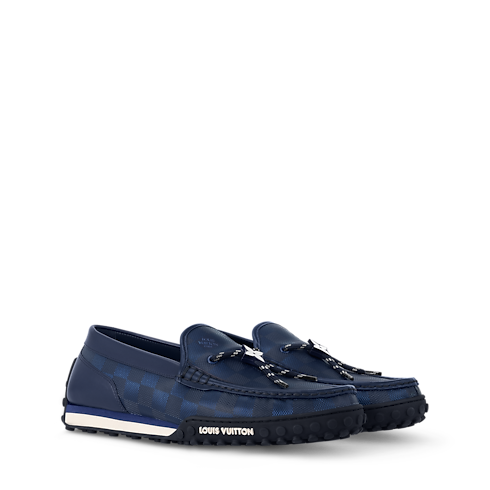 Giày LV Racer Mocassin in Đồ Nam's Giày Giày lười và Giày Moccasin collections by Louis Vuitton (Thu phóng sản phẩm)