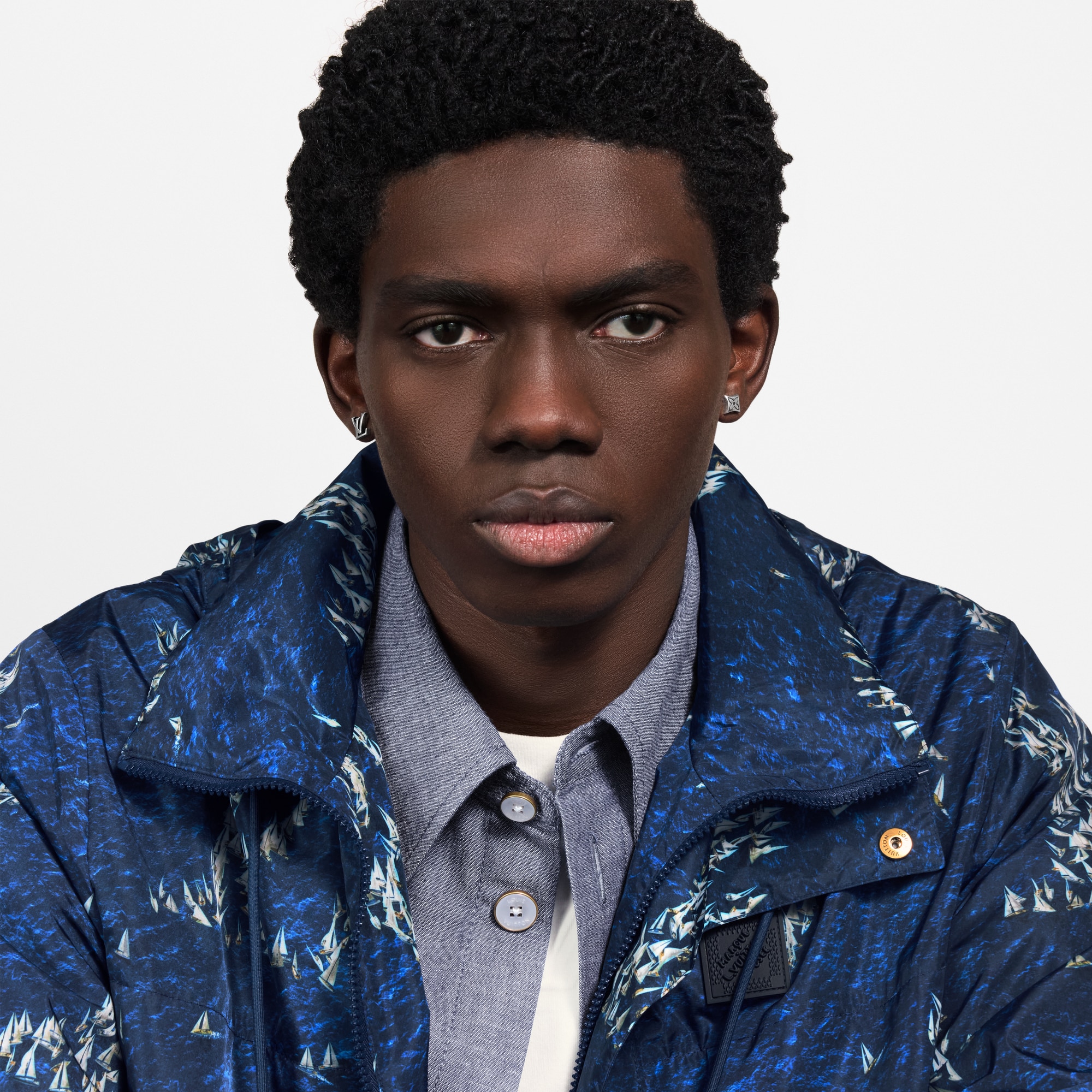 Khuyên Tai LV Sailor . in Đồ Nam