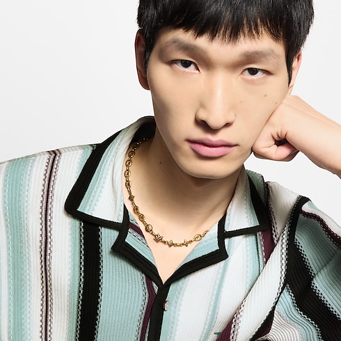 Vòng Cổ LV Sailor . in Đồ Nam's Trang sức thời trang Vòng cổ và Mặt dây chuyền collections by Louis Vuitton (Thu phóng sản phẩm)