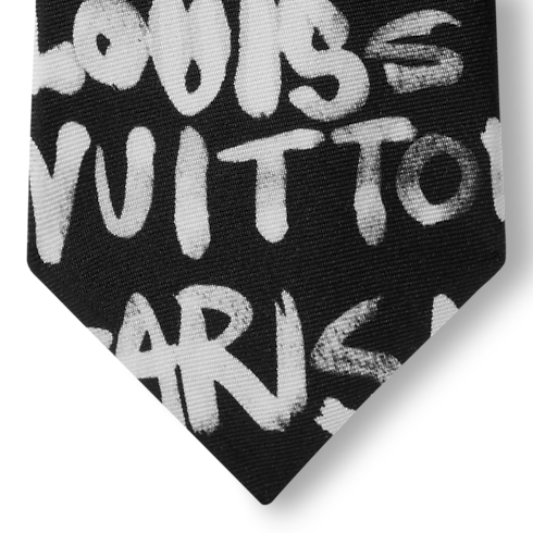Cà Vạt LV Scribble . in Đồ Nam's Phụ kiện Cà vạt và Khăn cài túi ngực collections by Louis Vuitton (Thu phóng sản phẩm)