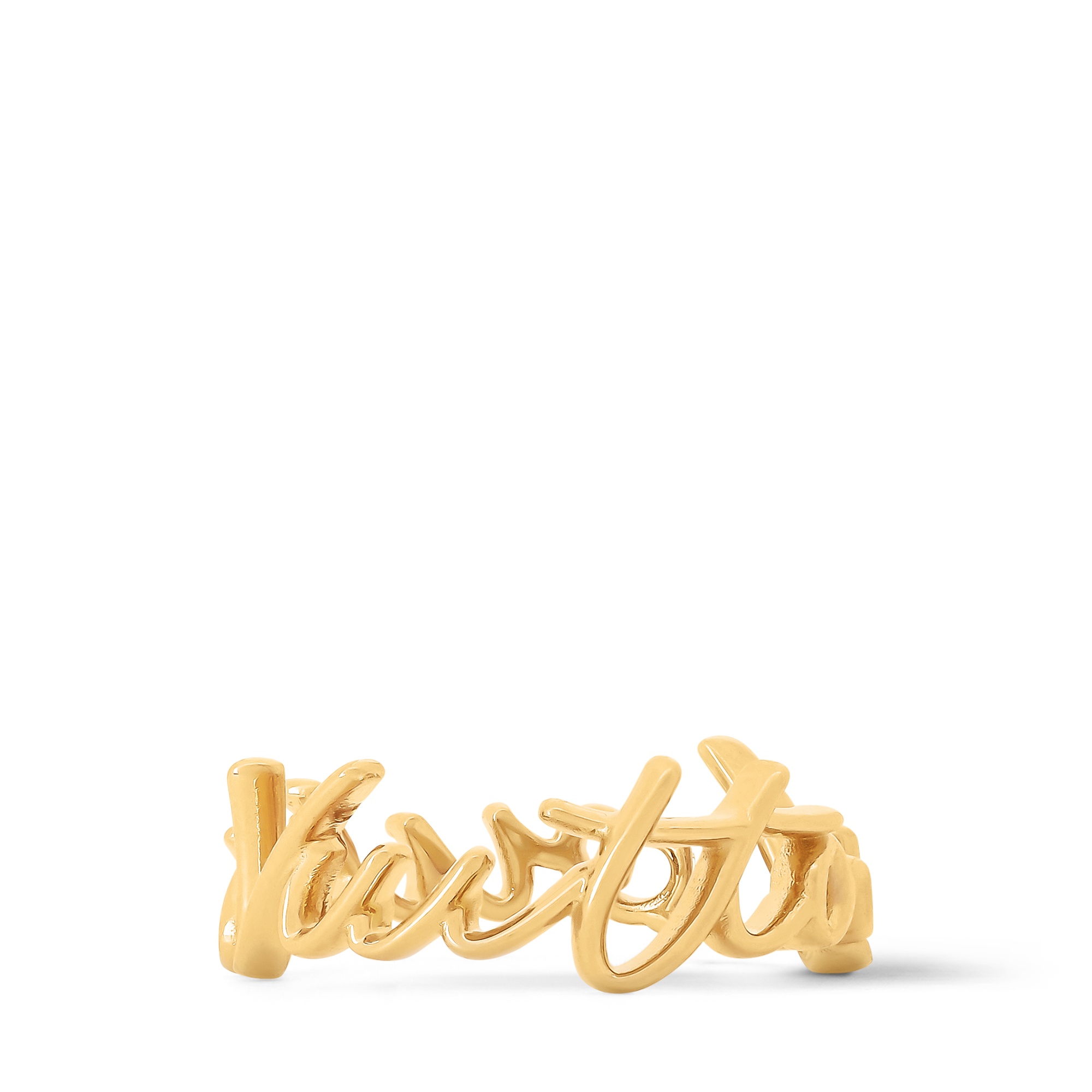 Nhẫn LV Script . in Đồ Nữ