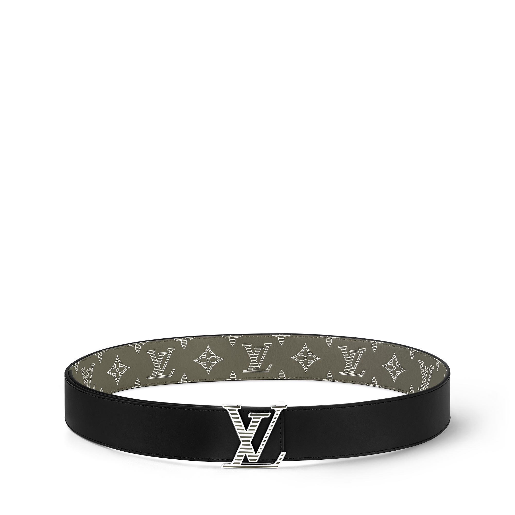 Thắt Lưng Hai Mặt LV Shadow 40MM Monogram Shadow in Đồ Nam