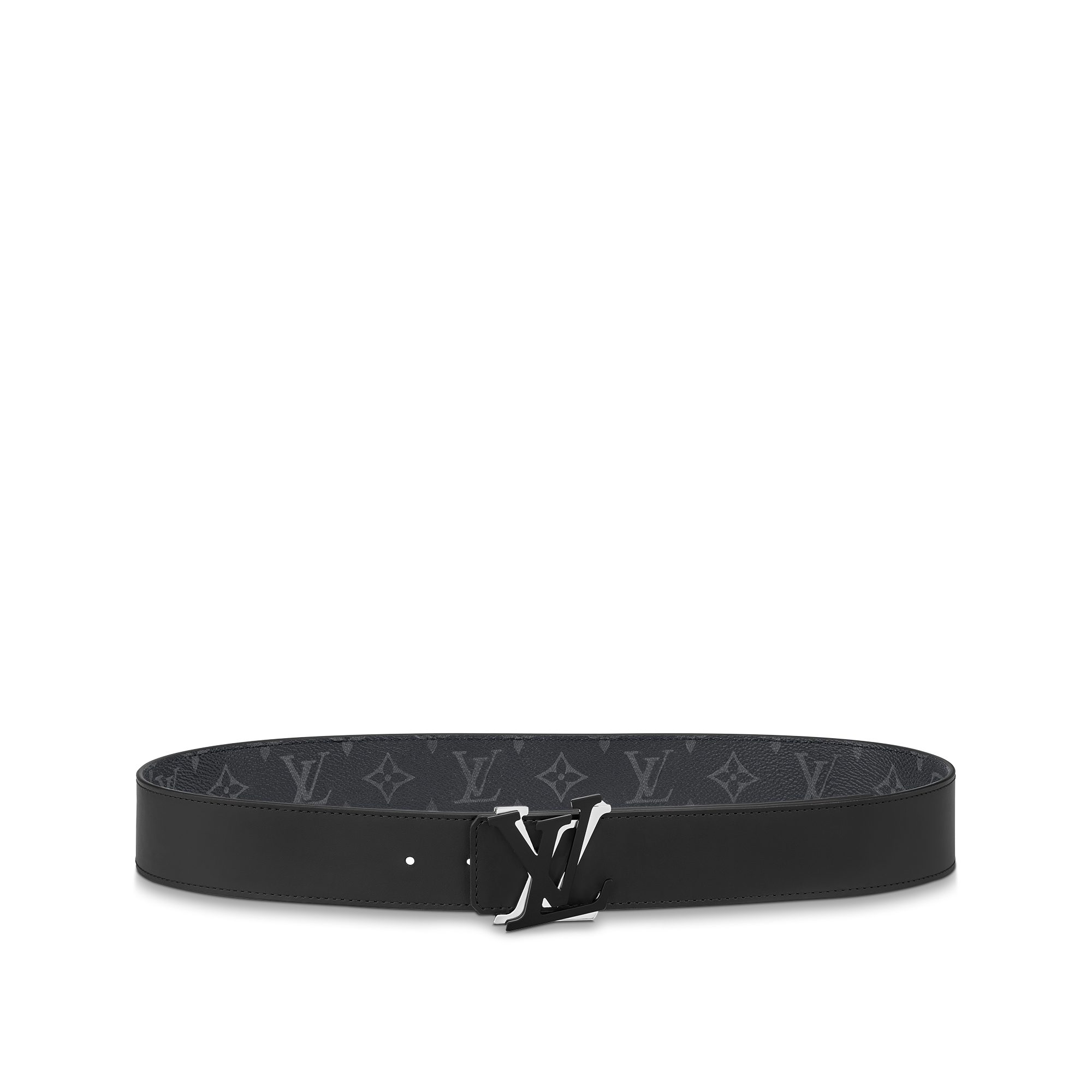 Thắt Lưng Hai Mặt LV Shake 40MM Monogram Eclipse in Đồ Nam