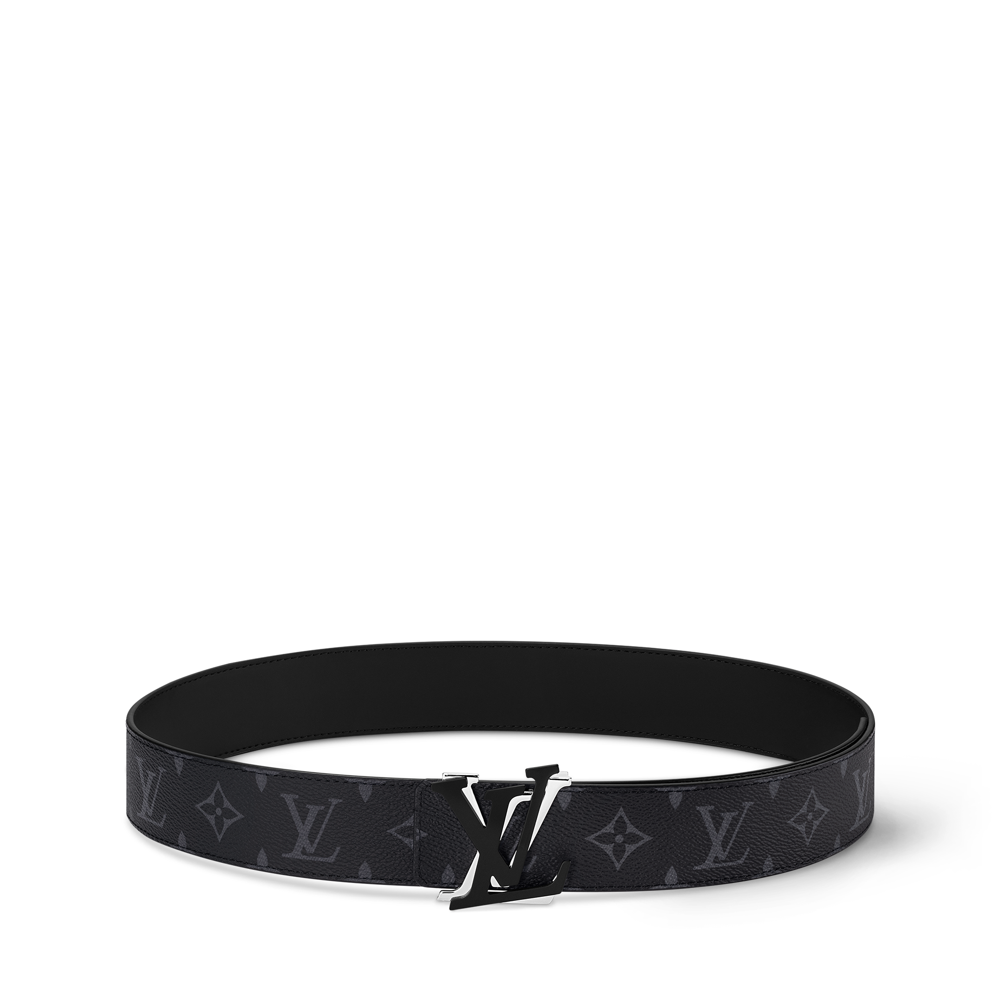 Thắt Lưng Hai Mặt LV Shake 40MM Monogram Eclipse in Đồ Nam