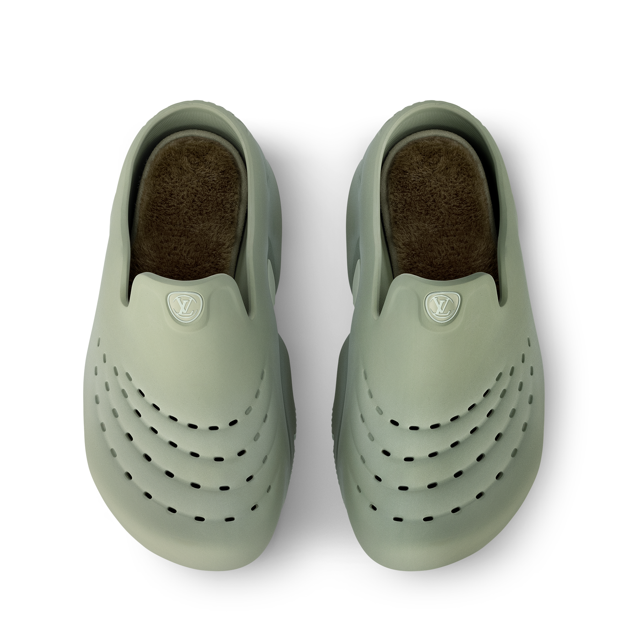 Dép LV Shark Clog  in Đồ Nam