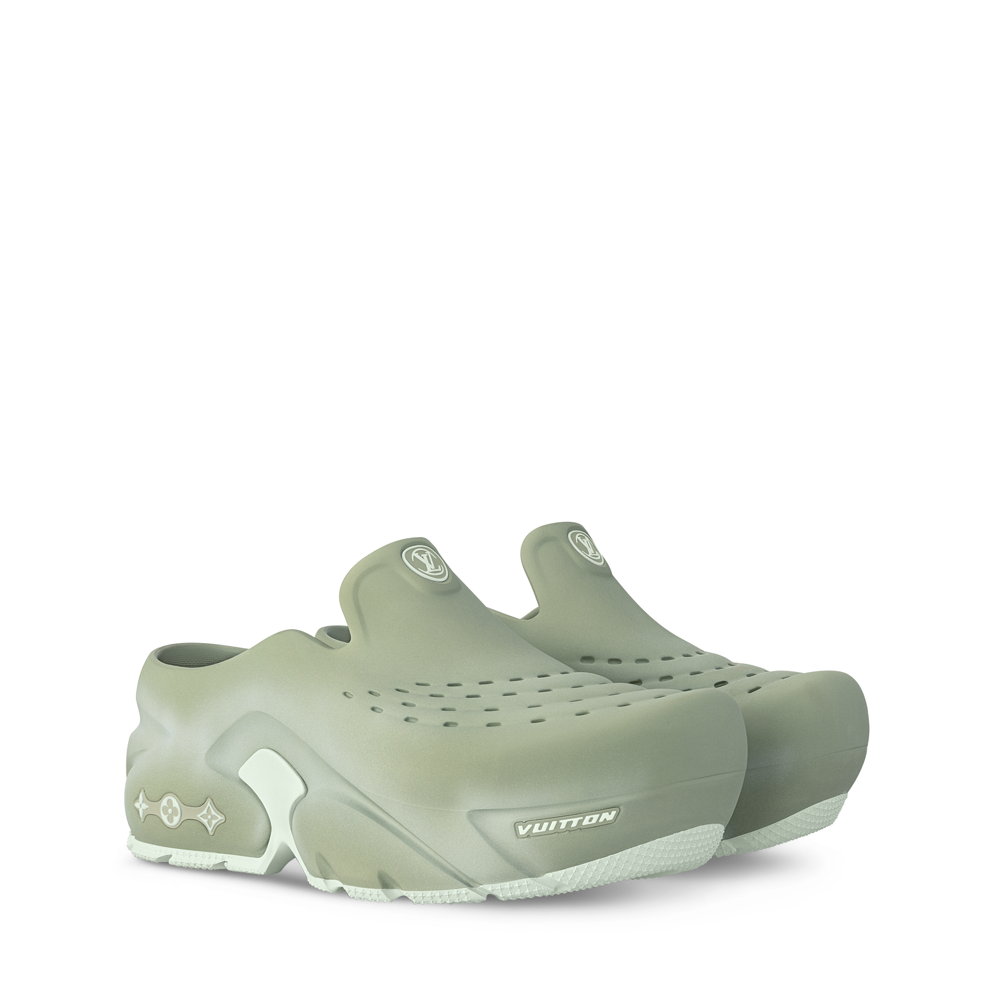 Dép LV Shark Clog  in Đồ Nam