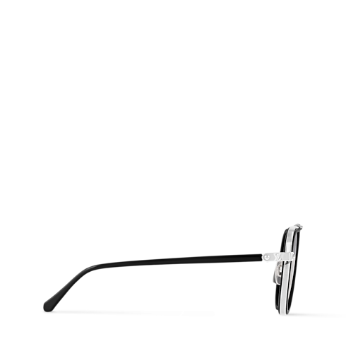 Mắt Kính LV Signature Duo Pilot . in Đồ Nam's Phụ kiện Mắt kính collections by Louis Vuitton (Thu phóng sản phẩm)