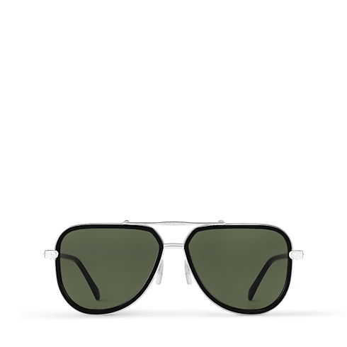 Mắt Kính LV Signature Duo Pilot . in Đồ Nam's Phụ kiện Mắt kính collections by Louis Vuitton (Thu phóng sản phẩm)