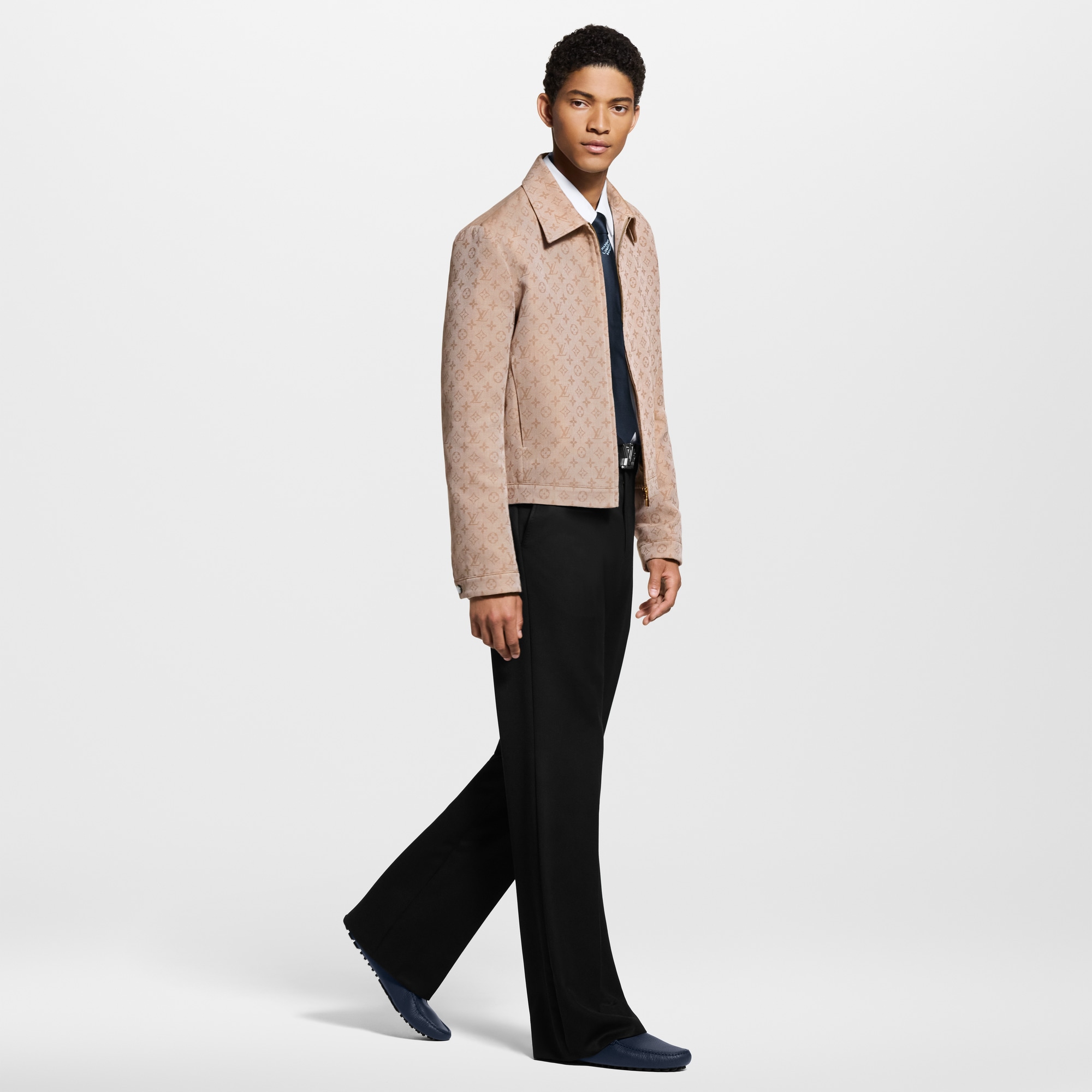 Giày LV Silverstone Moccasin  in Đồ Nam