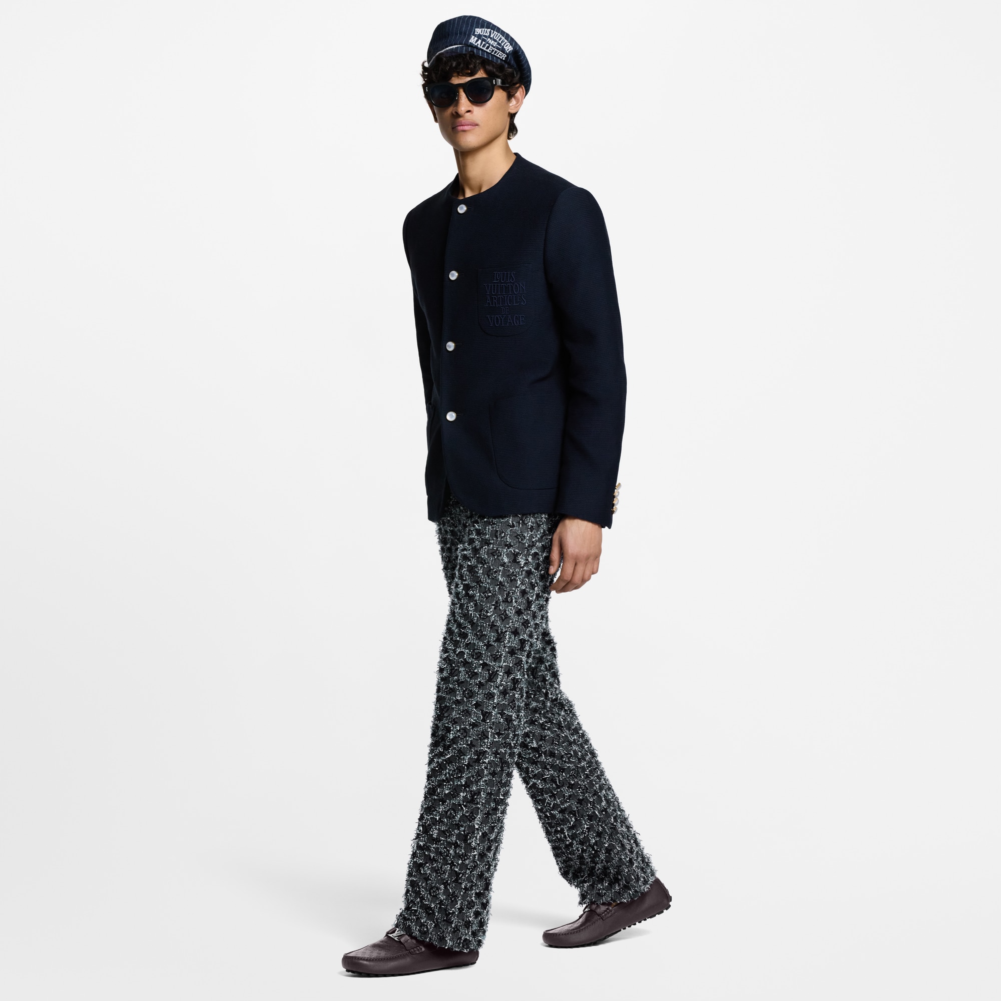Giày LV SiLVerstone Moccasin  in Đồ Nam