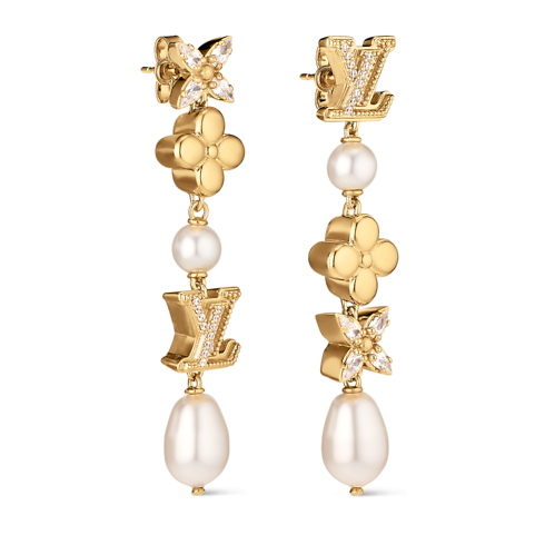 Khuyên Tai LV Sparkling Pearls . in Đồ Nữ's Trang sức thời trang Tất cả Phụ kiện thời trang collections by Louis Vuitton (Thu phóng sản phẩm)