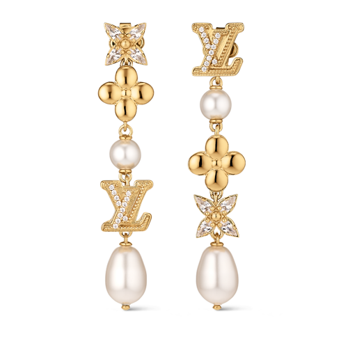 Khuyên Tai LV Sparkling Pearls . in Đồ Nữ's Trang sức thời trang Tất cả Phụ kiện thời trang collections by Louis Vuitton (Thu phóng sản phẩm)
