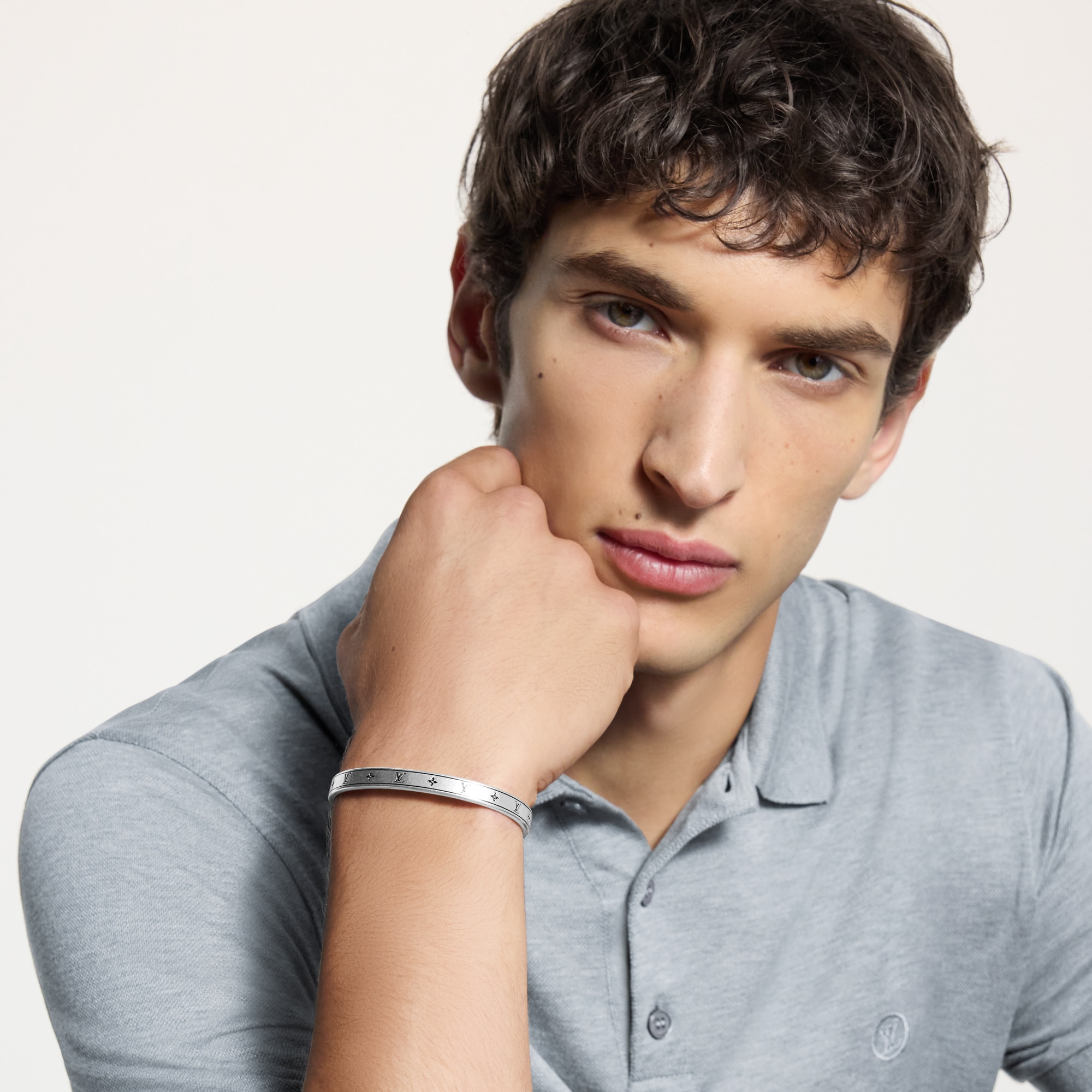 Vòng Tay LV Spike . in Đồ Nam