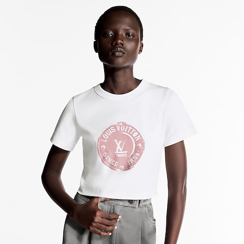 Áo Dáng Crop Top in Đồ Nữ's Trang phục Áo collections by Louis Vuitton (Thu phóng sản phẩm)