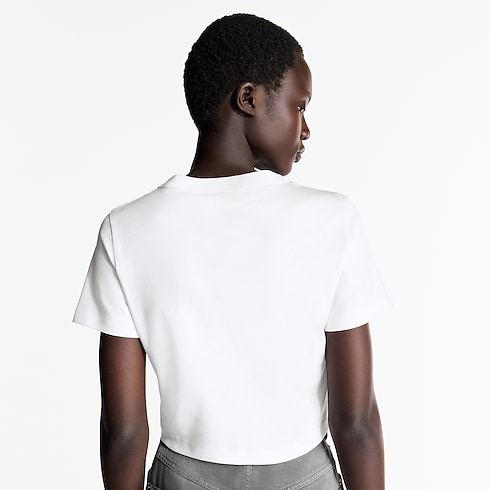 Áo Dáng Crop Top in Đồ Nữ's Trang phục Áo collections by Louis Vuitton (Thu phóng sản phẩm)