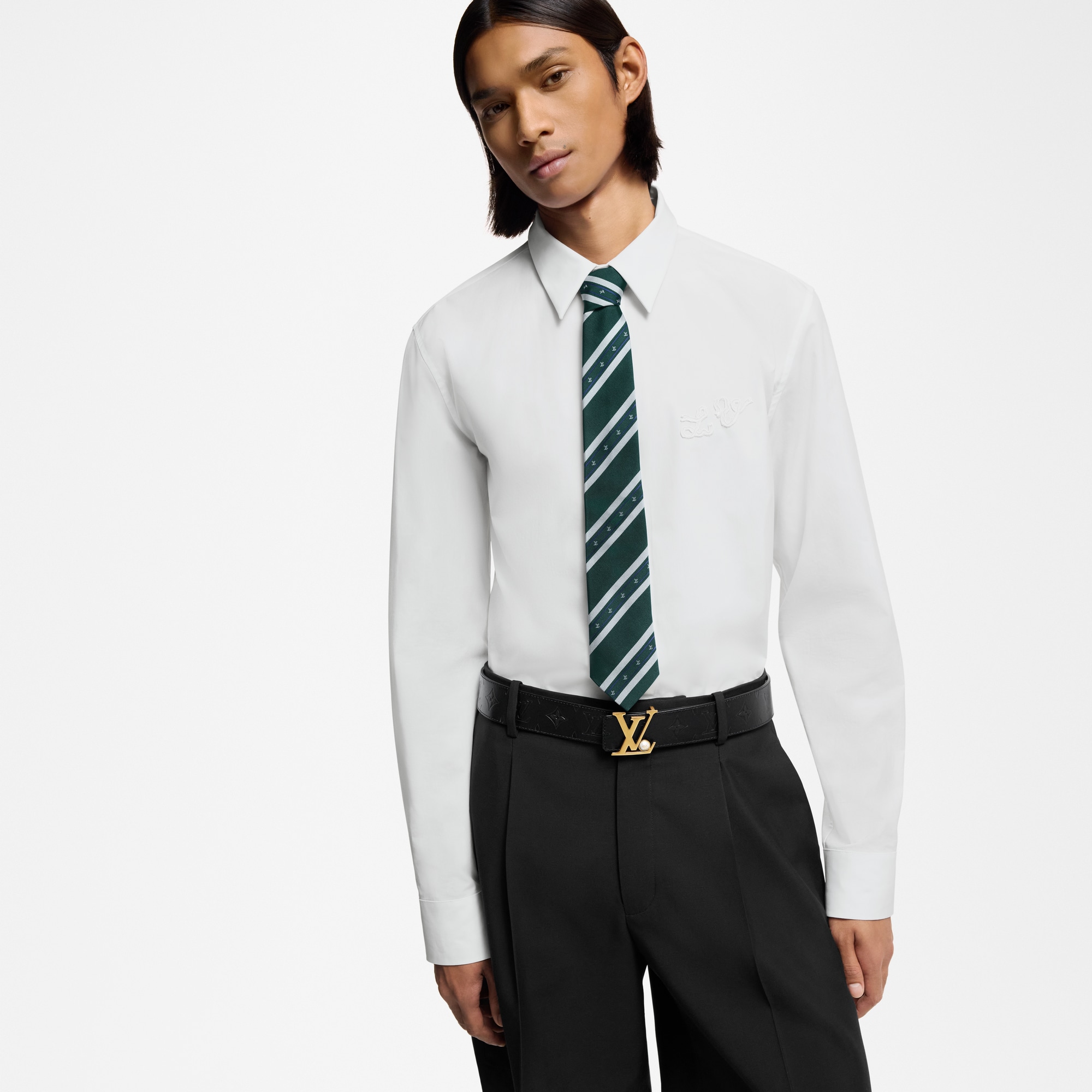 Cà Vạt LV Stripes . in Đồ Nam