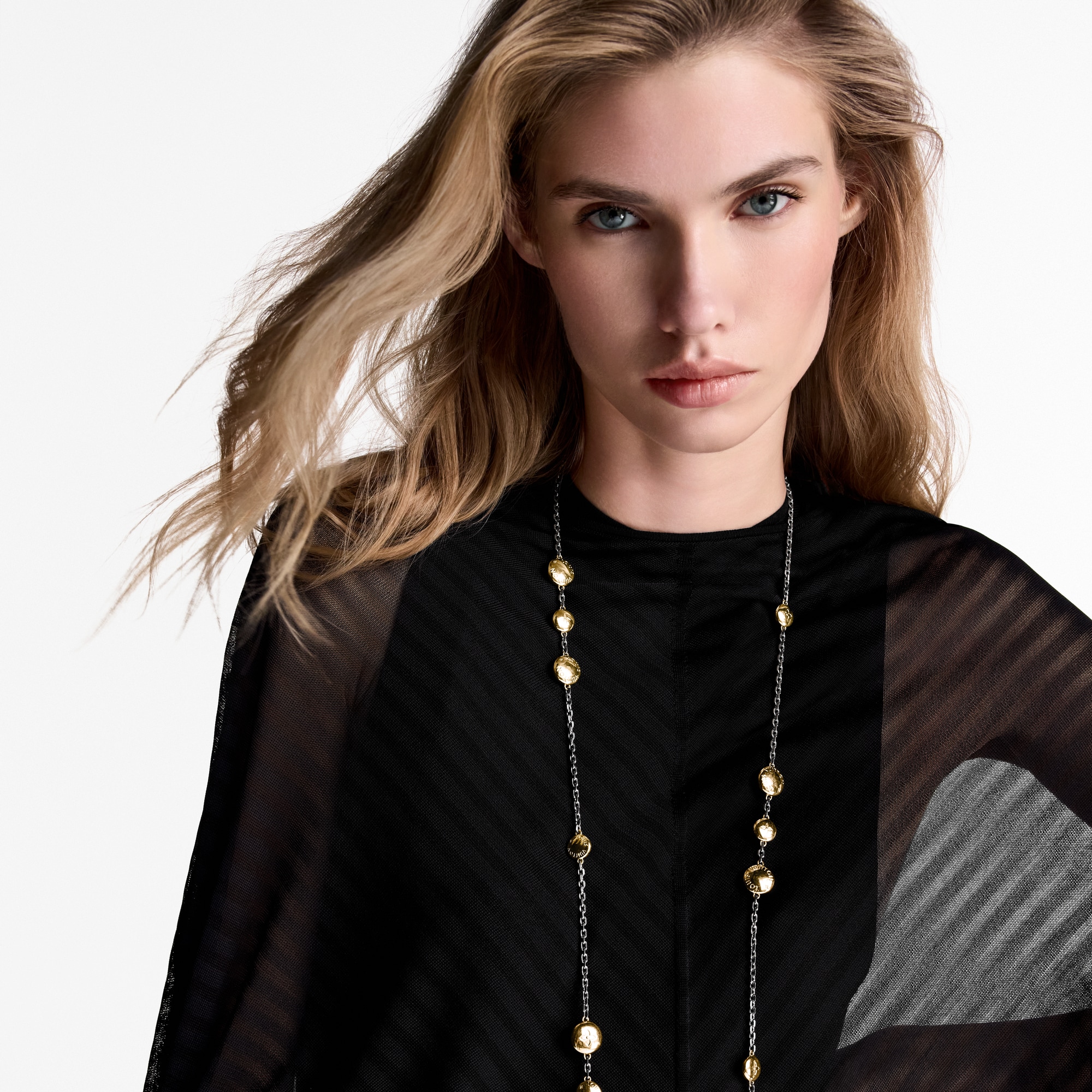 Vòng Cổ LV Studs Sautoir . in Đồ Nữ