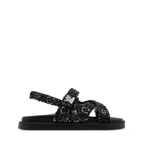 Xăng-đan LV Sunset Flat Comfort in Đồ Nữ's Giày Xăng-đan và Giày đế cói collections by Louis Vuitton (Thu phóng sản phẩm)