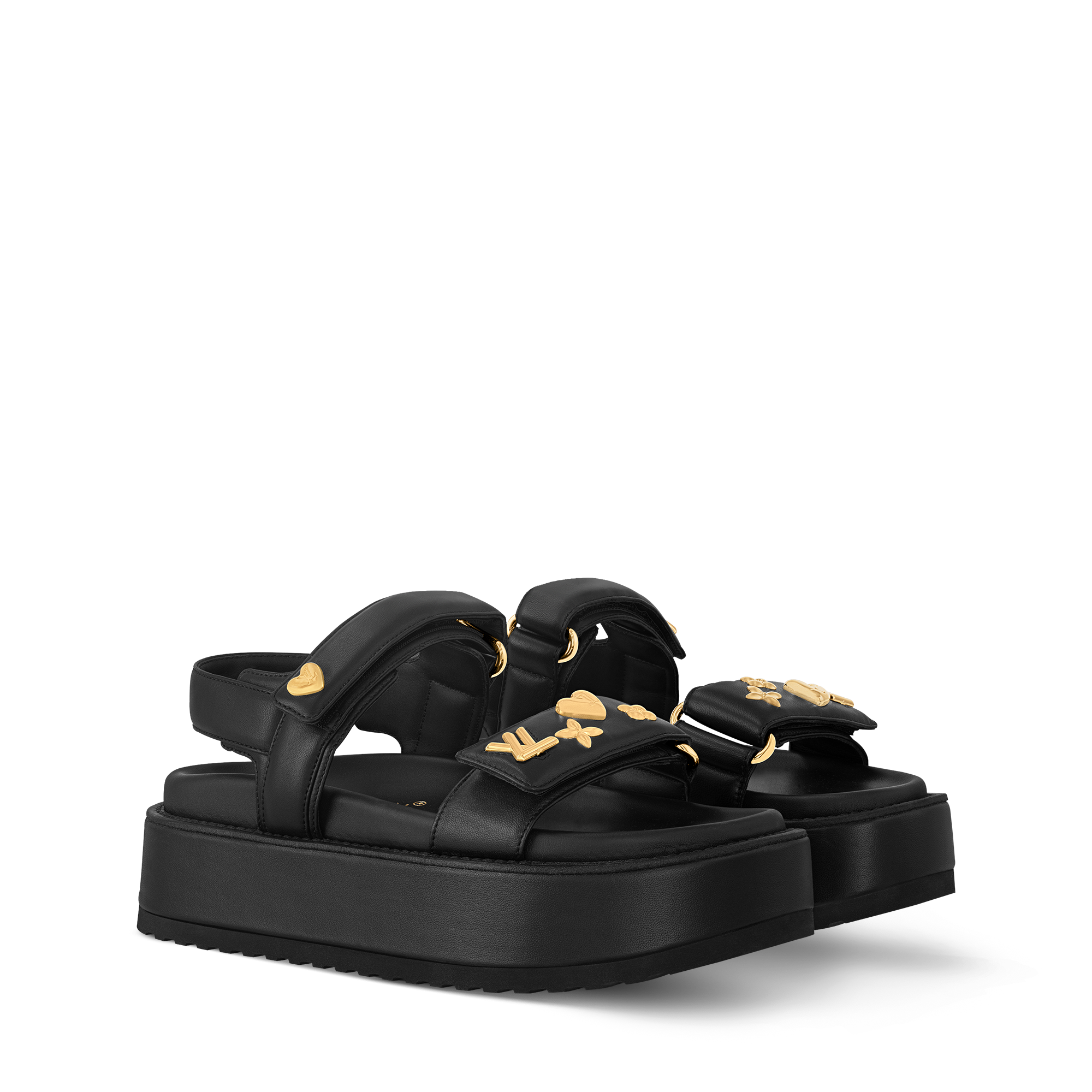Xăng-đan LV Sunset Platform Comfort  in Đồ Nữ