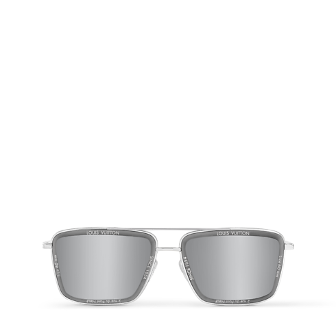 Mắt Kính Dáng Vuông LV Super Vision Metal . in Đồ Nam's Phụ kiện Mắt kính collections by Louis Vuitton (Thu phóng sản phẩm)