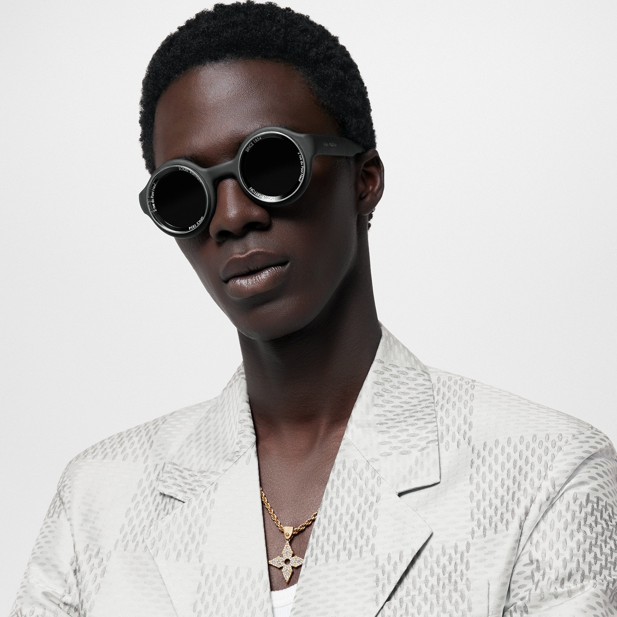 Mắt Kính Dáng Tròn LV Super Vision . in Đồ Nam