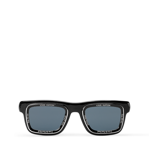 Mắt Kính Dáng Vuông LV Super Vision . in Đồ Nam's Phụ kiện Mắt kính collections by Louis Vuitton (Thu phóng sản phẩm)