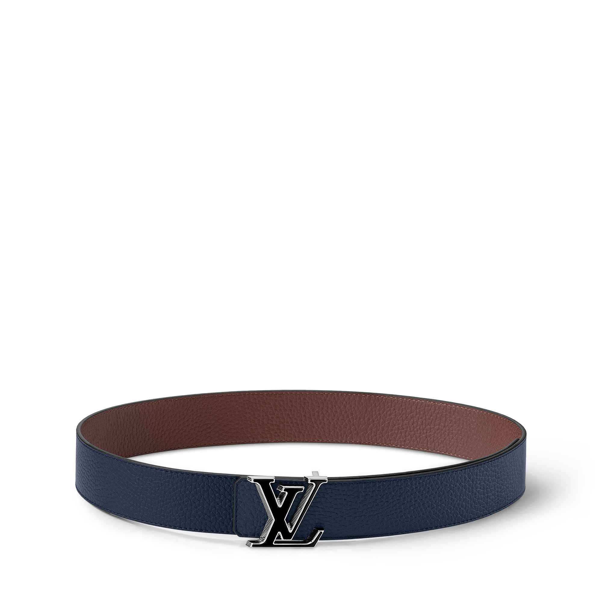 Thắt Lưng Hai Mặt LV Tilt 40MM Da Taurillon in Đồ Nam