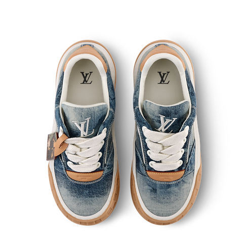 LV Tilted Sneaker interior view