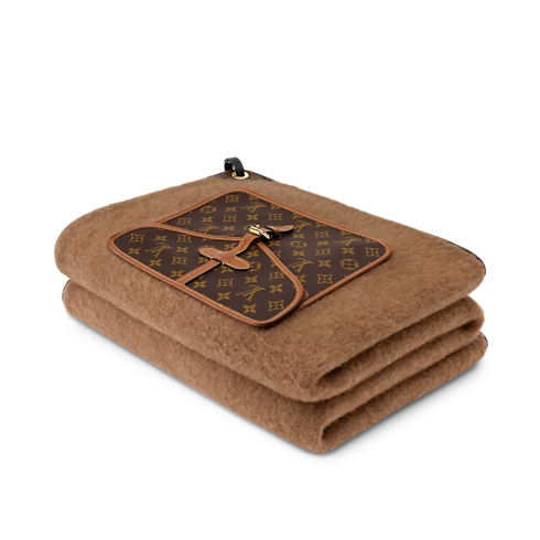 Chăn Phủ LV To Go Pocket . in Đồ Nữ's Phụ kiện Home Textile collections by Louis Vuitton (Thu phóng sản phẩm)