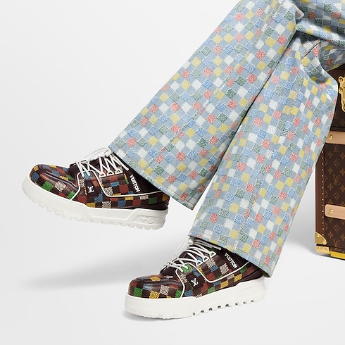 Giày Thể Thao LV Trainer Maxi in Đồ Nam's Giày Giày thể thao collections by Louis Vuitton (Thu phóng sản phẩm)